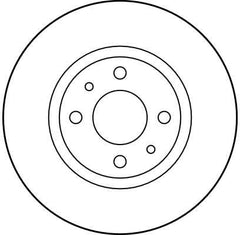 2x Bremsscheibe Vorderachse für ALFA ROMEO FIAT LANCIA 145 146 155 500 BRAVA