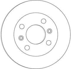 2x Bremsscheibe Vorderachse für HYUNDAI KIA i10 I II Stufenheck PICANTO
