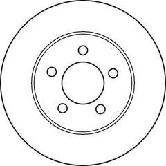2x Bremsscheibe Vorderachse für JEEP CHEROKEE