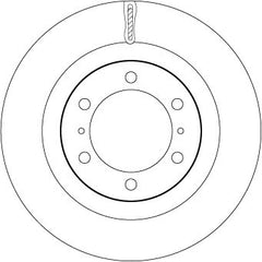 2x Bremsscheibe Vorderachse für TOYOTA 4 RUNNER V LAND CRUISER PRADO VAN