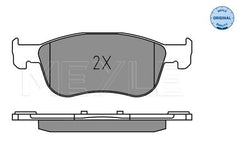 Bremsbelagsatz Scheibenbremse Vorderachse für FORD FIESTA VII Van