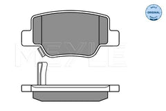 Bremsbelagsatz Scheibenbremse Hinterachse für TOYOTA VERSO