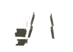 Bremsbelagsatz Scheibenbremse Hinterachse für MERCEDES-BENZ C-KLASSE T-Model