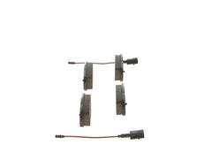 Bremsbelagsatz Scheibenbremse Hinterachse für FIAT LANCIA BRAVO II Van DELTA III