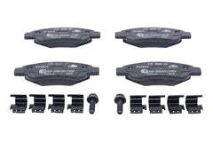 Bremsbelagsatz Scheibenbremse Vorderachse für CITROËN PEUGEOT TOYOTA C1 II 107