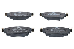 Bremsbelagsatz Scheibenbremse Hinterachse für AUDI VW A4 Allroad B9 Avant A5