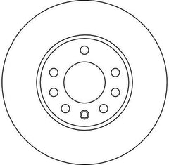 2x Bremsscheibe Vorderachse für OPEL CHEVROLET ASTRA G Stufenheck Caravan CC