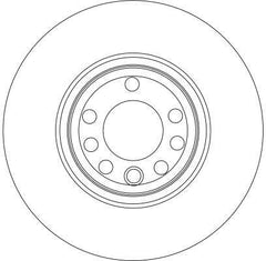 2x Bremsscheibe Hinterachse für FIAT OPEL SAAB CADILLAC CROMA Kasten/Kombi