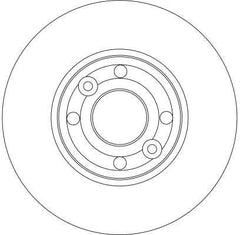 2x Bremsscheibe Vorderachse für LADA NISSAN RENAULT DACIA LARGUS Kasten/Kombi
