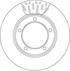2x Bremsscheibe Vorderachse für TOYOTA LEXUS LAND CRUISER 100 LX