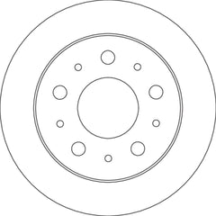 2x Bremsscheibe Hinterachse für CITROËN FIAT PEUGEOT JUMPER II Kasten