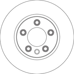 Bremsscheibe Vorderachse links für PORSCHE VW CAYENNE TOUAREG VAN