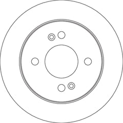 2x Bremsscheibe Hinterachse für HYUNDAI KIA i10 I PICANTO II III