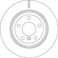 2x Bremsscheibe Hinterachse für BMW X5 X6