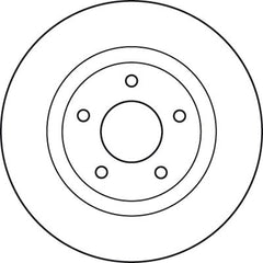2x Bremsscheibe Vorderachse für CHRYSLER CITROËN DODGE MITSUBISHI PEUGEOT JEEP