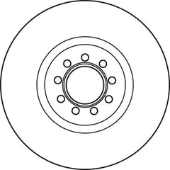 2x Bremsscheibe Vorderachse für IVECO DAILY III Kasten IV Pritsche/Fahrgestell