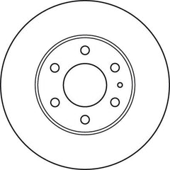 2x Bremsscheibe Vorderachse für IVECO DAILY III Kasten Pritsche/Fahrgestell IV