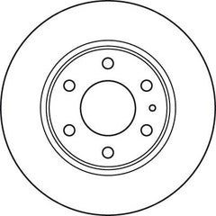 2x Bremsscheibe Hinterachse für IVECO DAILY III Pritsche/Fahrgestell IV Kasten