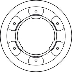 2x Bremsscheibe Hinterachse für IVECO DAILY IV Kasten Pritsche/Fahrgestell V VI