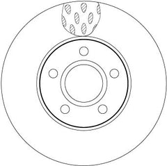 2x Bremsscheibe Vorderachse für FORD C-MAX II FOCUS III Stufenheck Turnier Van