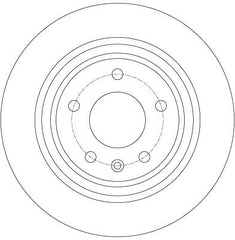 2x Bremsscheibe Hinterachse für OPEL VAUXHALL CHEVROLET AMPERA ASTRA J Caravan