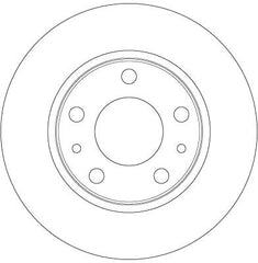 2x Bremsscheibe Vorderachse für IVECO DAILY III Kasten Bus Pritsche/Fahrgestell