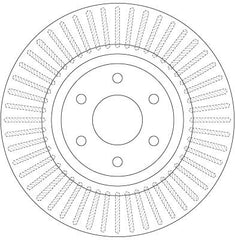 2x Bremsscheibe Vorderachse für NISSAN NAVARA NP300 PATHFINDER III