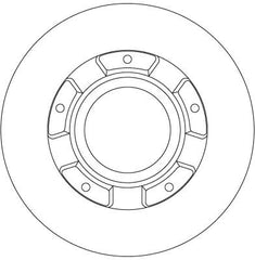 2x Bremsscheibe Hinterachse für FORD TOURNEO CUSTOM V362 Bus TRANSIT V363 Kasten