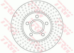 2x Bremsscheibe Vorderachse für VOLVO V40 Schrägheck Cross Country