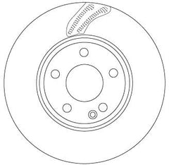 2x Bremsscheibe Vorderachse für MERCEDES-BENZ A-KLASSE B-KLASSE Sports Tourer