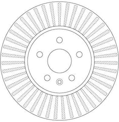 2x Bremsscheibe Vorderachse für OPEL CHEVROLET MOKKA / X TRAX