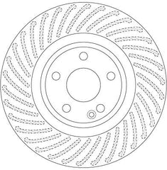 2x Bremsscheibe Vorderachse für MERCEDES-BENZ A-KLASSE B-KLASSE Sports Tourer