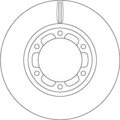 2x Bremsscheibe Vorderachse für MITSUBISHI Canter