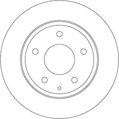 2x Bremsscheibe Hinterachse für MAZDA 3 Stufenheck Schrägheck CX-3 CX-30
