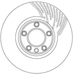 Bremsscheibe Vorderachse links für PORSCHE VW CAYENNE TOUAREG VAN