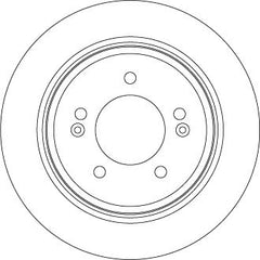 2x Bremsscheibe Hinterachse für HYUNDAI KIA GRANDEUR i30 FASTBACK Kombi IONIQ