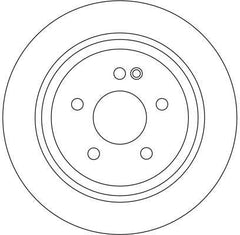 2x Bremsscheibe Hinterachse für MERCEDES-BENZ VIANO VITO Bus / MIXTO Kasten