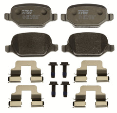 Bremsbelagsatz Scheibenbremse Hinterachse für ALFA ROMEO FIAT LANCIA 147 156