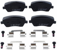 Bremsbelagsatz Scheibenbremse Vorderachse für LADA NISSAN RENAULT DACIA LARGUS