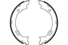 Bremsbackensatz Feststellbremse Hinterachse für CHRYSLER DODGE LANCIA