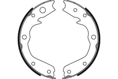 Bremsbackensatz Feststellbremse Hinterachse für OPEL ISUZU FRONTERA A B Sport