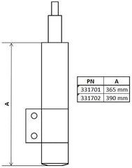 Stoßdämpfer Vorderachse für MERCEDES-BENZ VW SPRINTER 3-t Bus Kasten