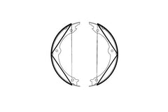 Bremsbackensatz Feststellbremse Hinterachse für TOYOTA LAND CRUISER 200