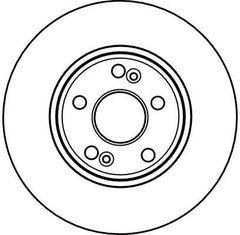 2x Bremsscheibe Vorderachse für RENAULT ESPACE III LAGUNA I Grandtour SAFRANE