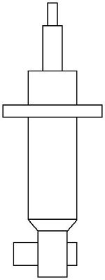 Stoßdämpfer Vorderachse für PEUGEOT 508 SW I Kasten/Kombi