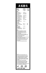 Wischblatt vorne für AUDI HONGQI LAND ROVER PORSCHE SEAT SKODA TESLA VW A6