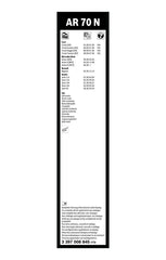 Wischblatt vorne für AUDI CITROËN FIAT FORD KIA MERCEDES-BENZ MITSUBISHI