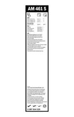 Wischblatt vorne für BMW FIAT MERCEDES-BENZ OPEL 1 2 Cabriolet Coupe STILO