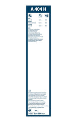 Wischblatt hinten für FIAT NISSAN OPEL RENAULT TALENTO Bus Kasten