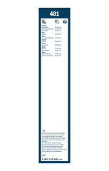 Wischblatt vorne für DAIHATSU FORD HONDA HYUNDAI MITSUBISHI SUBARU SUZUKI